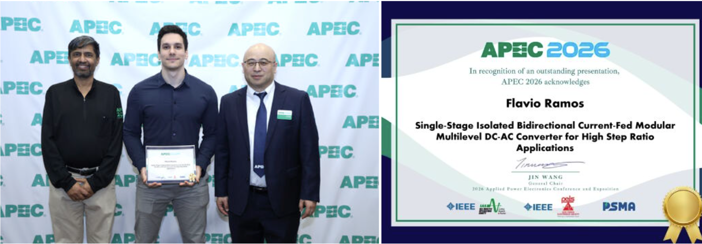 Best Presentation Award at APEC 2026